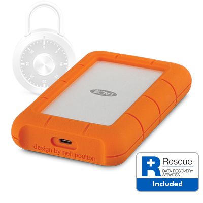 LaCie Rugged Secure 2 To